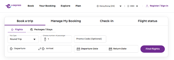 HK Express Holidays x Expedia_ENHK_Step 1