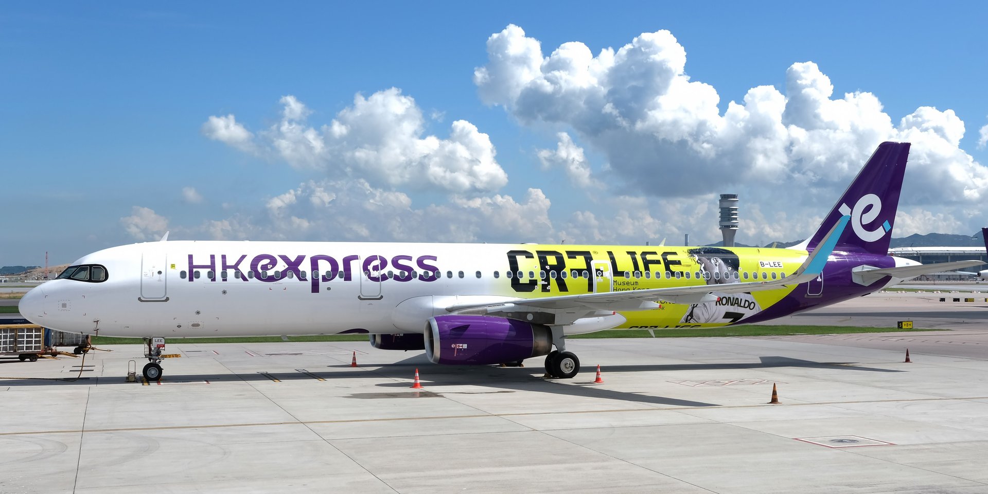 HK Express x CR7(R) Life Museum Hong Kong_Themed Livery