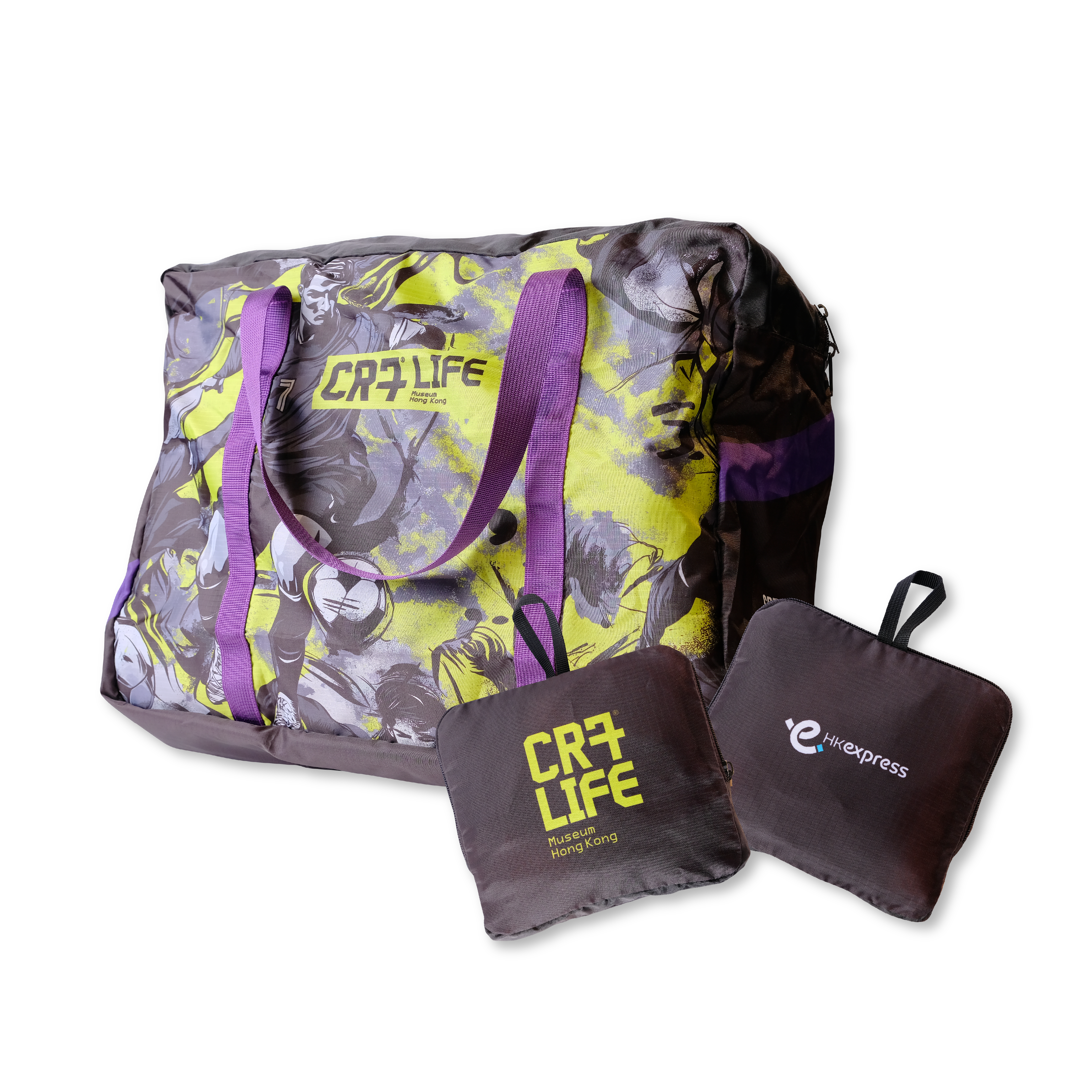 HK Express x CR7(R) Life Museum Hong Kong_Travel Foldable Bag