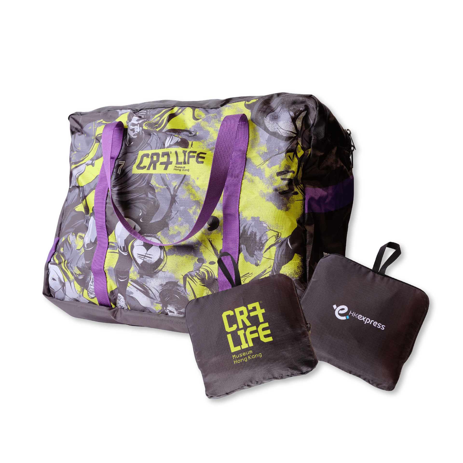 HK Express x CR7(R) Life Museum Hong Kong_Travel Foldable Bag