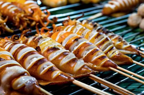 Grilled Squid