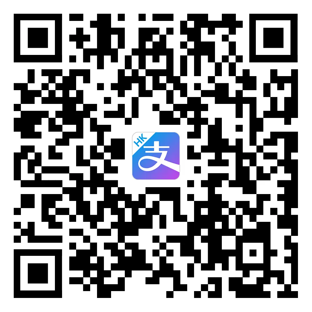 HK Express Landing Page QR Code (with AlipayHK Logo)