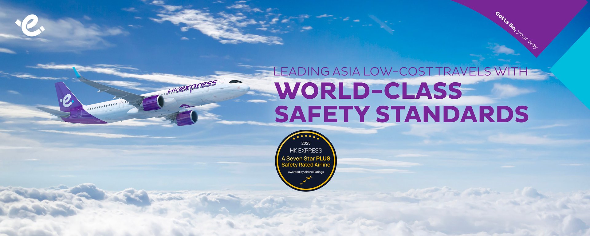 HK Express Awarded 7-Star PLUS Safety Rating by AirlineRatings_ENHK