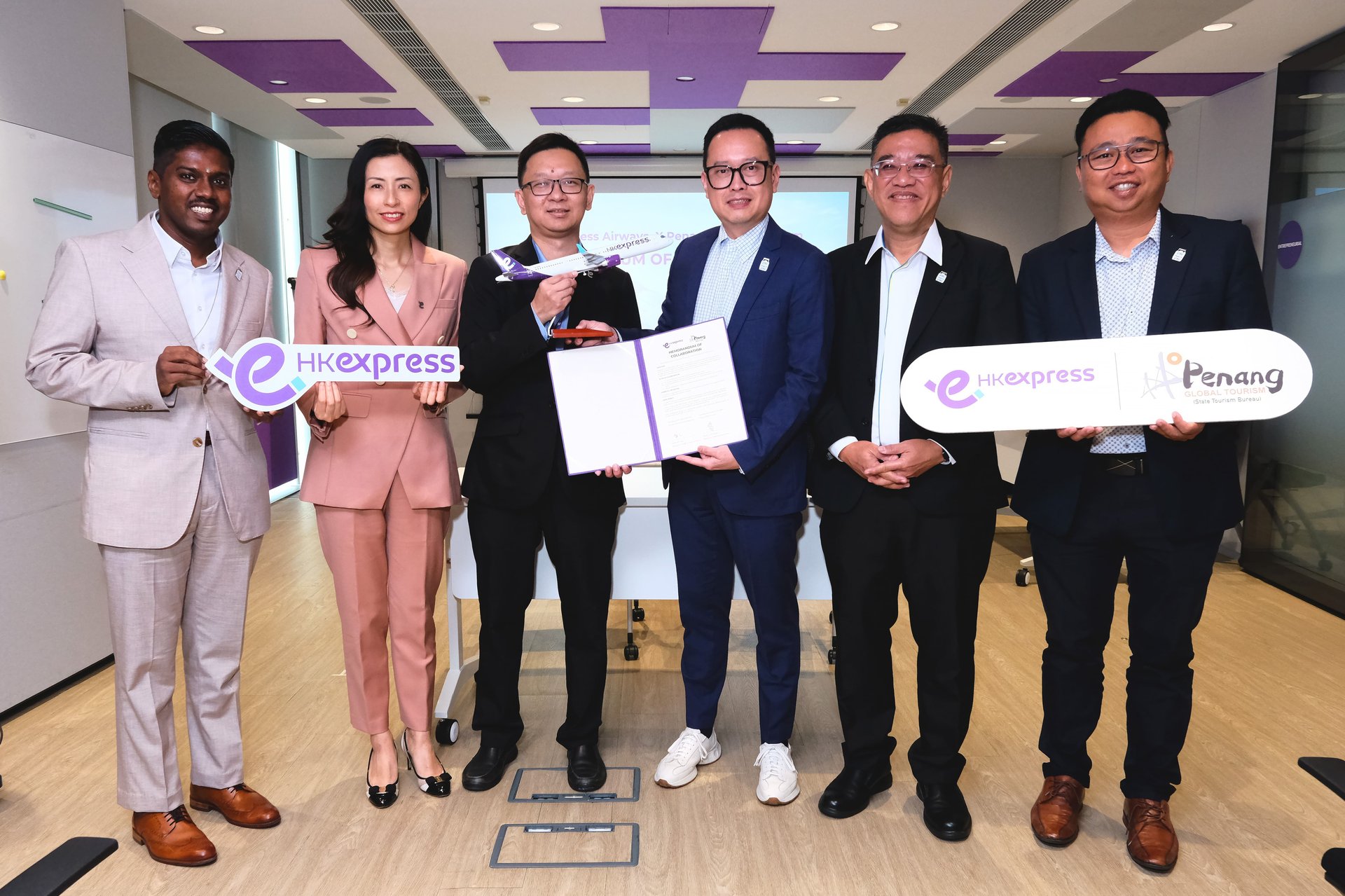 HK Express Signs Memorandum of Understanding with Penang Global Tourism, Malaysia