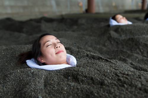 Sand baths